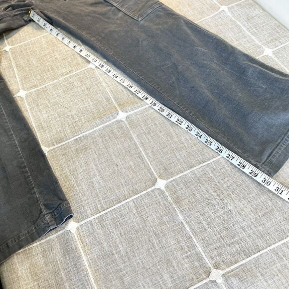 The North Face Gray Corduroy Wide Leg Pants Y2K Vintage Women’s 4 - Picture 7 of 7